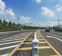 在建中的阜陽市臨泉縣高鐵片區、新泉大道、古沈大道等工程